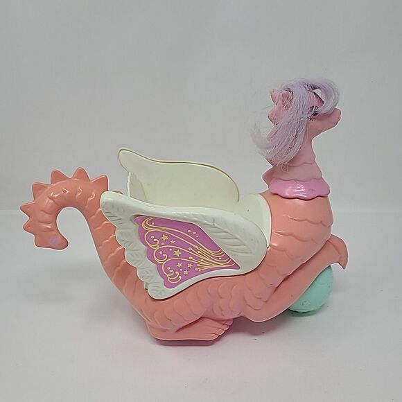 Vintage 1987 Moon Dreamer Galaxia Dragon Carriage Winged Seahorse Hasbro - Picture 2 of 7